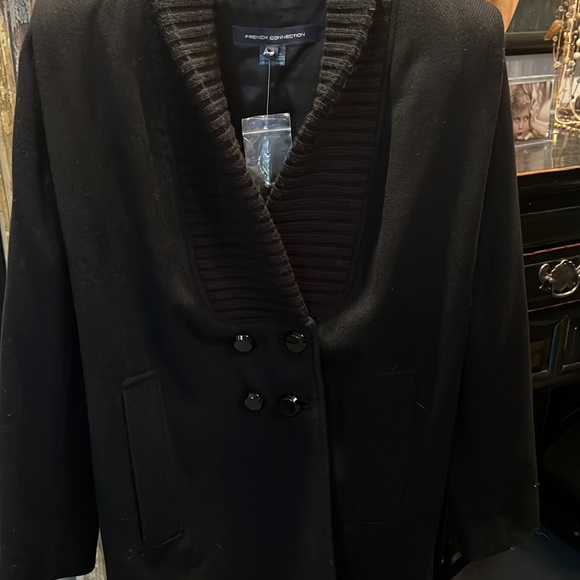 French Connection Black Jacket - NWT - Picture 3 of 7